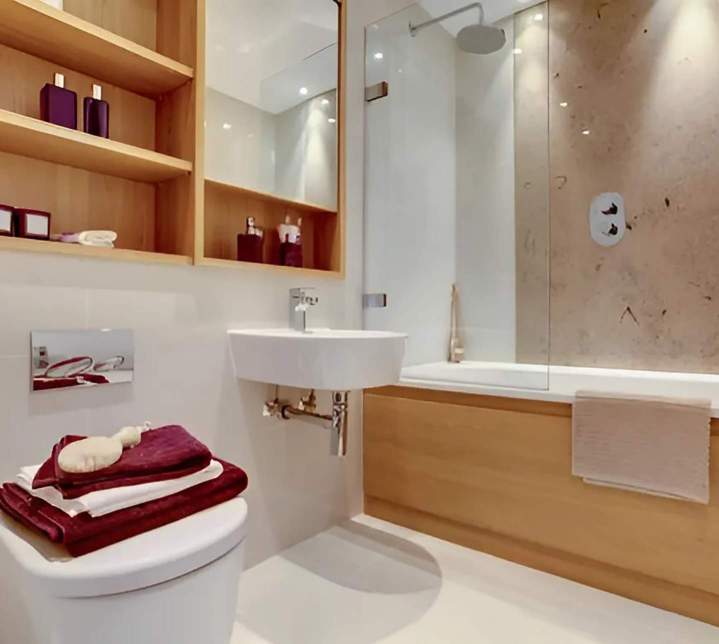 Nous concevons des salles de bain élégantes et fonctionnelles.